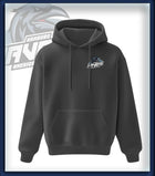 Ravens King Hoodie Druck<br>Logo Brust klein