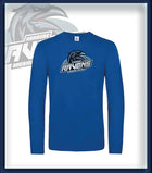 Frau Long Sleeve Druck<br>Logo Brust groß