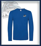 Mann Long Sleeve Druck<br>Logo Brust klein