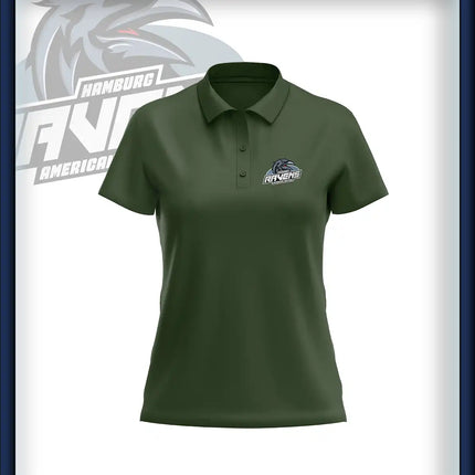 Frau Polo Druck<br>Logo Brust klein