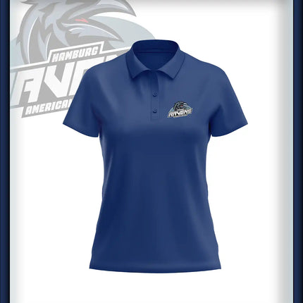 Frau Polo Druck<br>Logo Brust klein