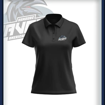 Frau Polo Druck<br>Logo Brust klein