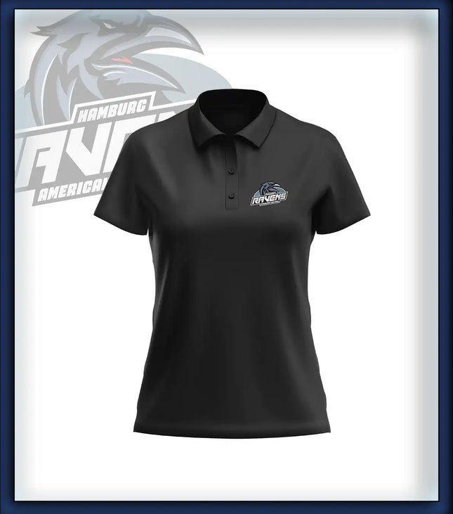 Frau Polo Druck<br>Logo Brust klein