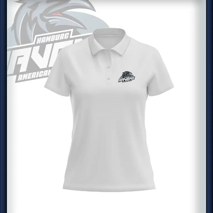 Frau Polo Druck<br>Logo Brust klein