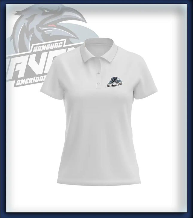 Frau Polo Druck<br>Logo Brust klein