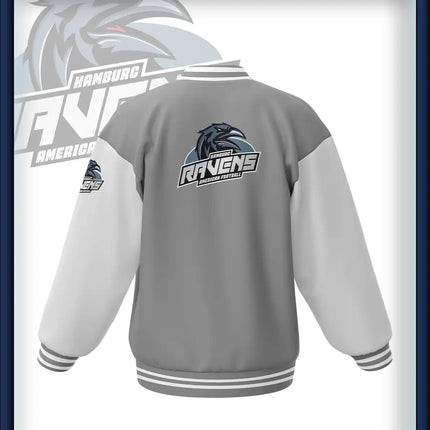 Ravens College Jacke grau/weiss