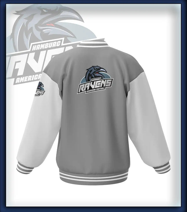 Ravens College Jacke grau/weiss