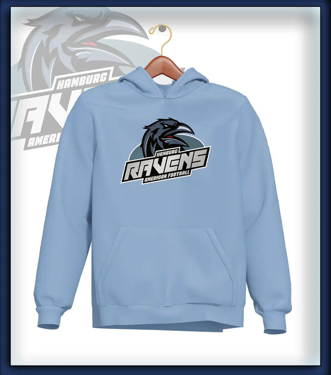Junior Ravens Hoodie Druck<br>Logo Brust