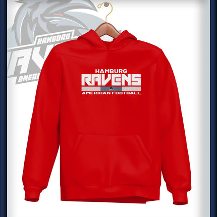 Junior Ravens Hoodie Druck<br> Schrift Brust