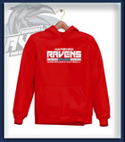Junior Ravens Hoodie Druck<br> Schrift Brust