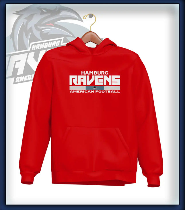 Junior Ravens Hoodie Druck<br> Schrift Brust