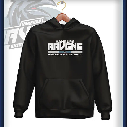 Junior Ravens Hoodie Druck<br> Schrift Brust