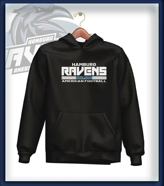 Junior Ravens Hoodie Druck<br> Schrift Brust