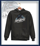 Junior Ravens Hoodie Druck<br>Logo Brust
