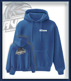 Ravens King Hoodie Druck<br>Schriftzug Brust klein und Rücken groß