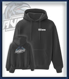 Ravens King Hoodie Druck<br>Schriftzug Brust klein und Rücken groß