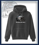 Ravens King Hoodie Druck<br> Helm Brust groß