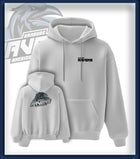 Ravens King Hoodie Druck<br>Schriftzug Brust klein und Rücken groß
