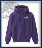 Ravens King Hoodie Druck<br>Logo Brust klein
