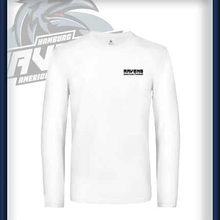 Junior Long Sleeve Druck<br>Schriftzug Brust klein