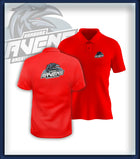 Mann Polo Druck Logo<br>Brust klein und Rücken groß