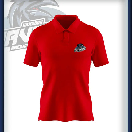 Mann Polo Druck<br>Logo Brust klein