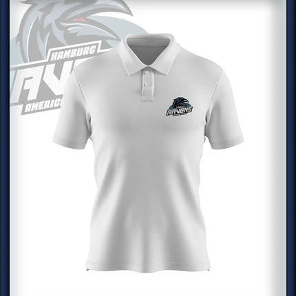 Mann Polo Druck<br>Logo Brust klein