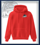 Ravens King Hoodie Druck<br>Logo Brust klein