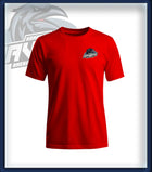 Mann T-Shirt Druck<br>Logo Brust klein