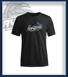 Mann T-Shirt Druck<br>Logo Brust groß