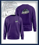 Ravens Crew Neck Druck<br>Logo Brust klein Rücken groß