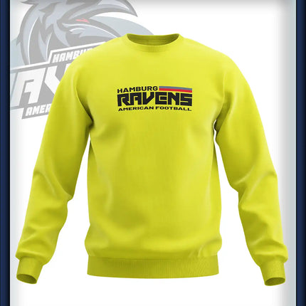 Ravens Crew Neck Druck<br>Schriftzug Brust groß