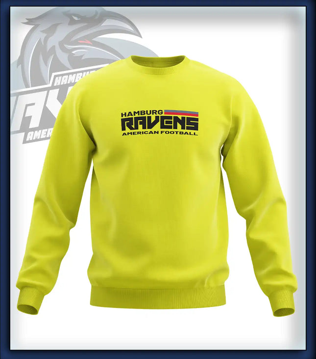 Ravens Crew Neck Druck<br>Schriftzug Brust groß