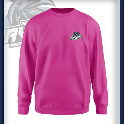 Ravens Crew Neck Druck<br>Logo Brust klein