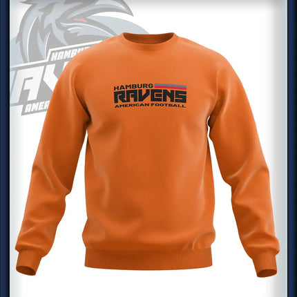Ravens Crew Neck Druck<br>Schriftzug Brust groß