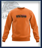 Ravens Crew Neck Druck<br>Schriftzug Brust groß