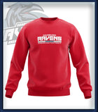 Ravens Crew Neck Druck<br>Schriftzug Brust groß