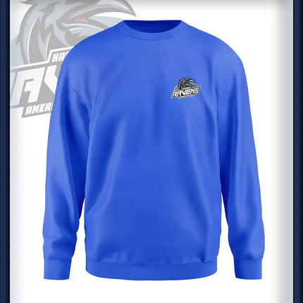 Ravens Crew Neck Druck<br>Logo Brust klein