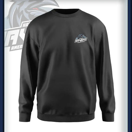 Ravens Crew Neck Druck<br>Logo Brust klein