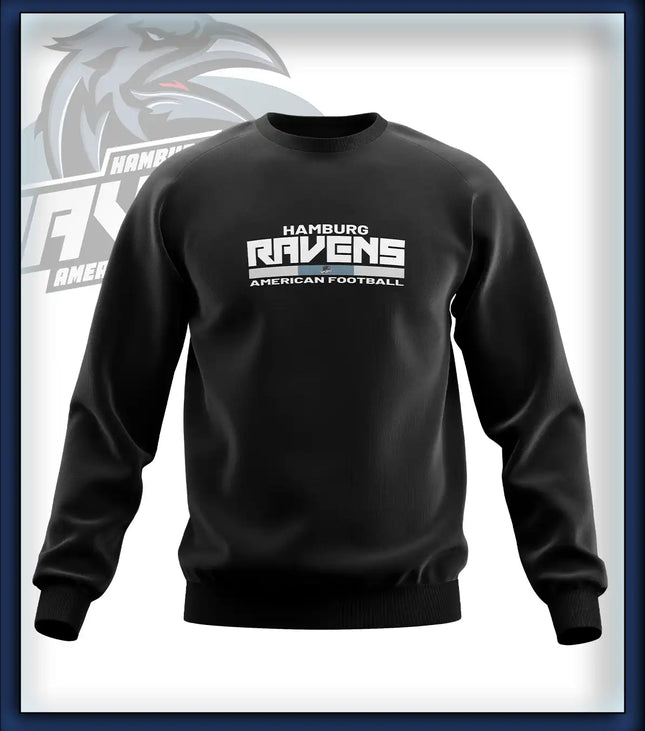 Ravens Crew Neck Druck<br>Schriftzug Brust groß
