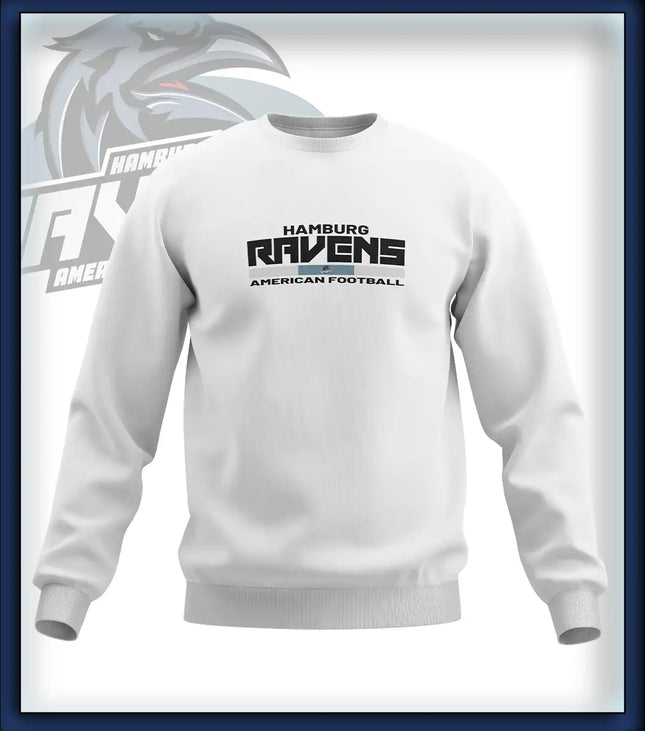 Ravens Crew Neck Druck<br>Schriftzug Brust groß
