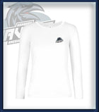 Frau Long Sleeve Druck<br>Logo Brust klein