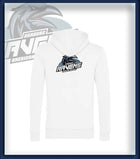 Mann Zipped Hood Jacket Druck<br>Logo Rücken groß